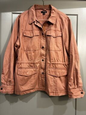 A.N.A., Utility Jacket, Women’s, XL, Dusty Rose
